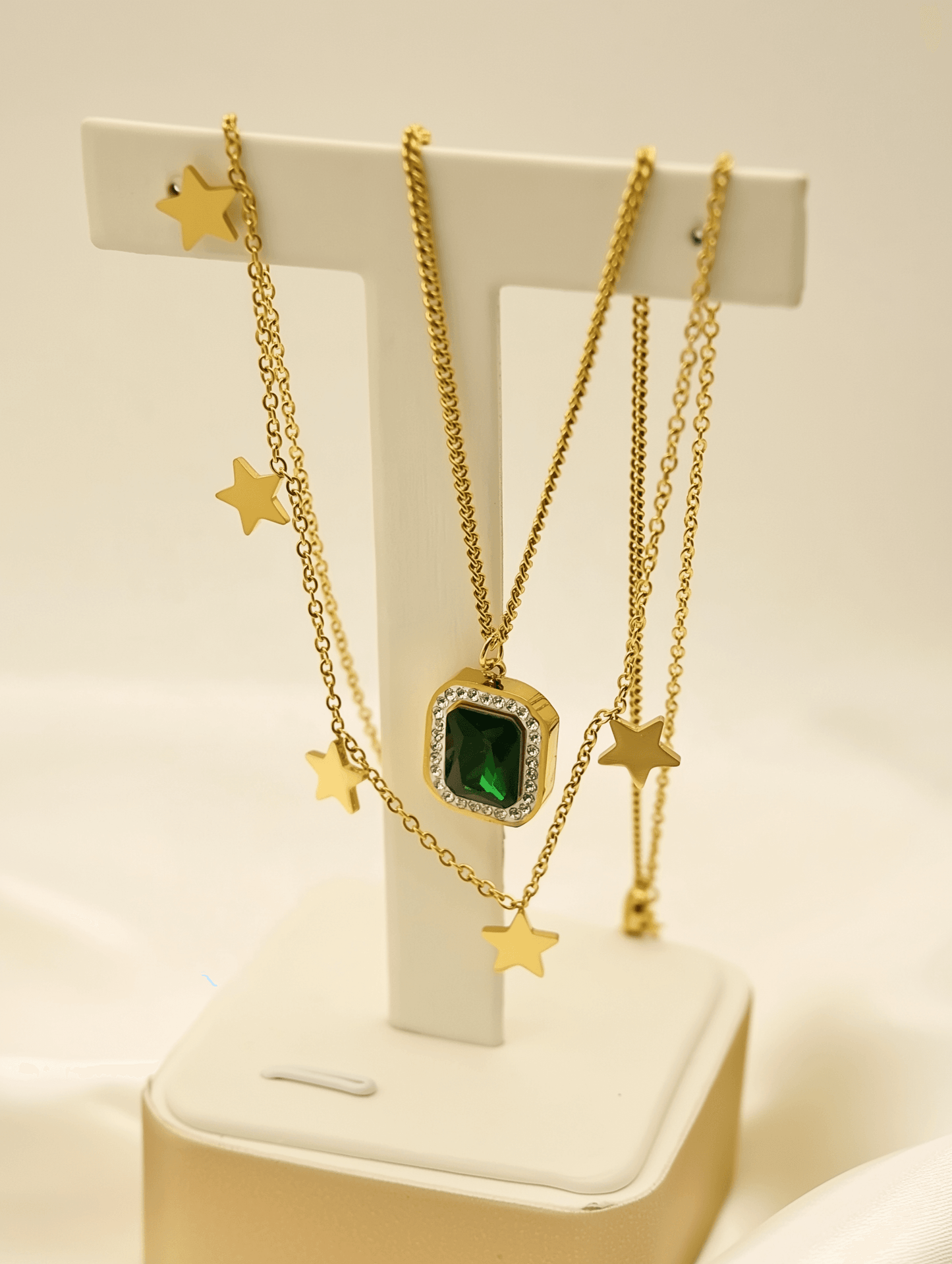 Galaxy Glimmer Necklace - Joudella