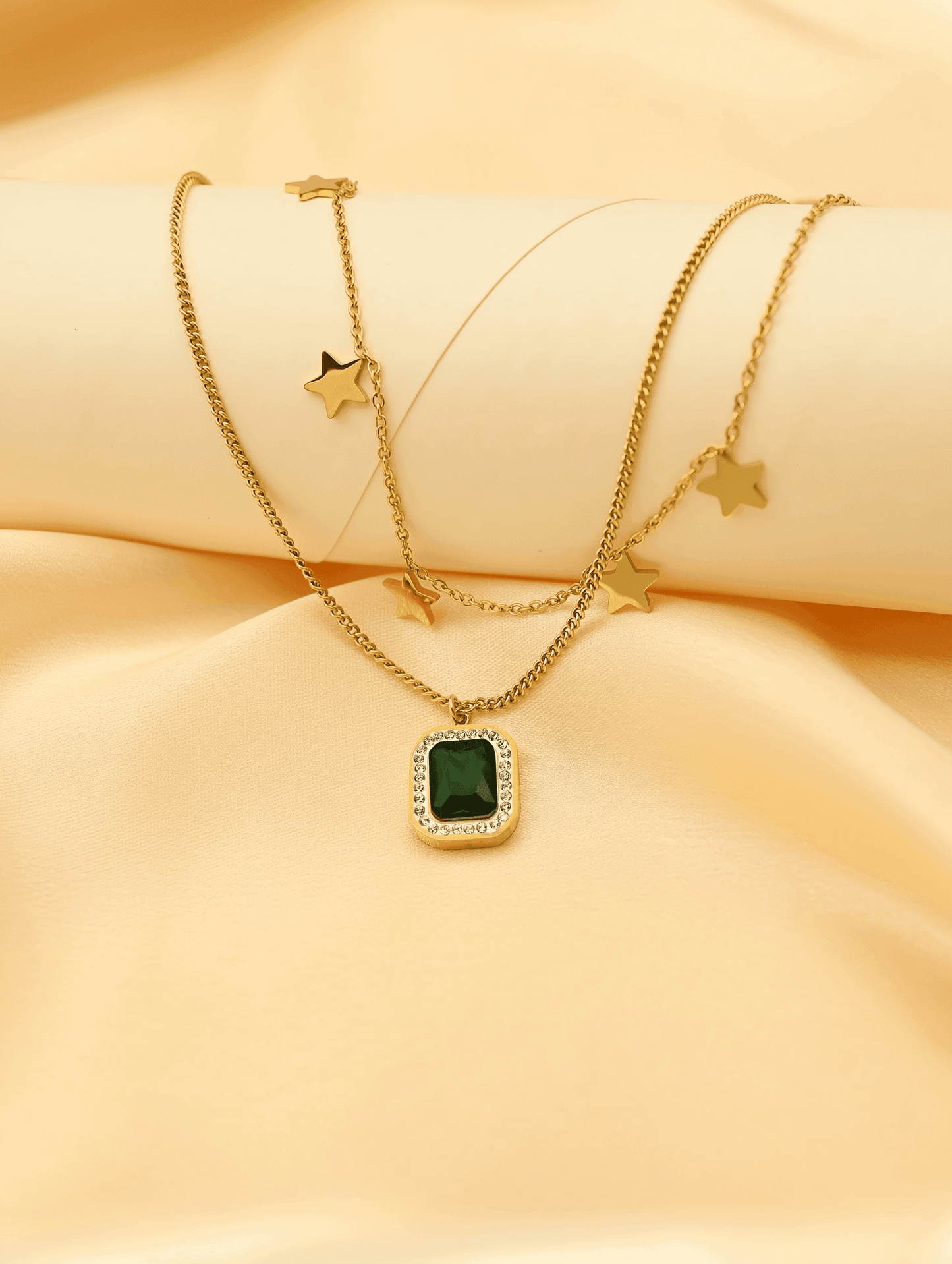 Galaxy Glimmer Necklace - Joudella