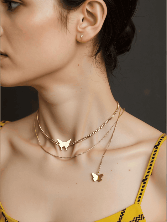 Butterfly Necklace - Joudella